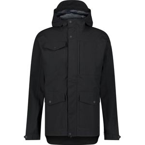 AGU - Pocket Rain Jacket Urban Outdoor - Regenjas - Zwart - 100% Gerecycled Polyester - Ademend en Waterdicht