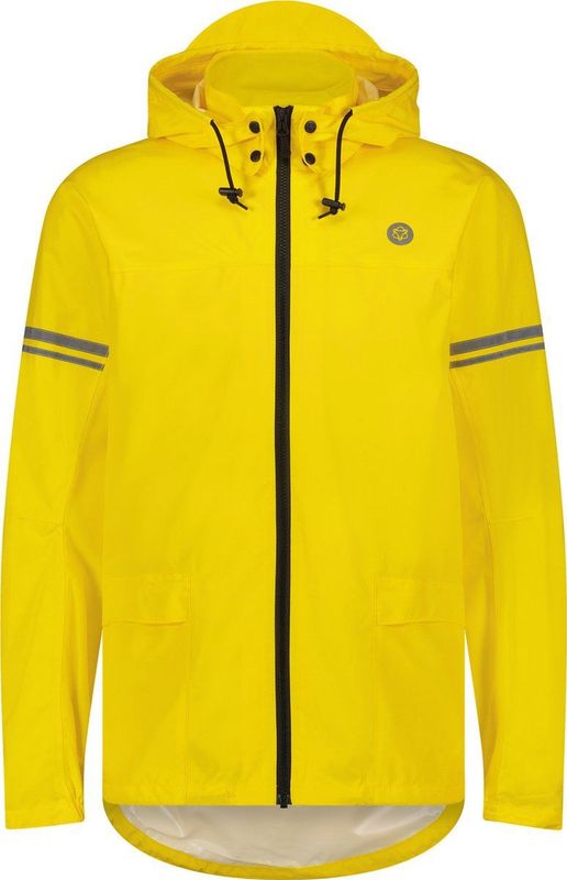 Regenjas Agu Men Original Rain Jacket Essential Yellow-M