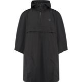 Regenponcho AGU Unisex GO Grant Rain Poncho Essential All Black