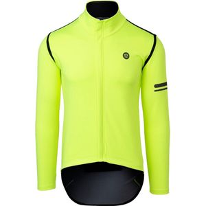 AGU Rain Jersey Fietsshirt Lange Mouwen Performance Heren - Geel - []