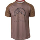 MTB Fietsshirt Venture Unisex - Bruin - XS