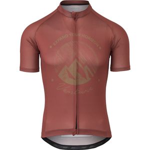 Gravel Fietsshirt Venture Heren - Rood