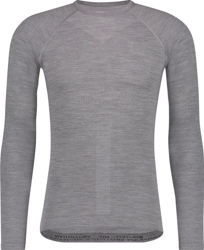 AGU Winterday Merino Thermoshirt Lange Mouwen - Antraciet