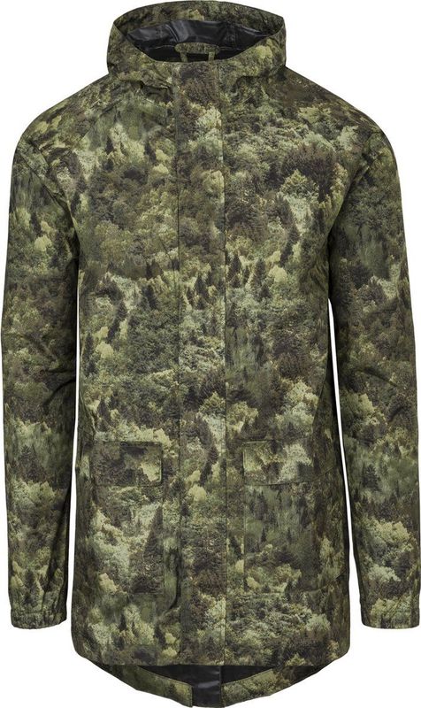 Motion Rain Parka - Urban Outdoor - Groen - 100% Gerecycled Polyester