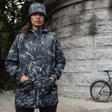 AGU - Motion Rain Parka - Regenjas - Blauw - Gerecycled Polyester
