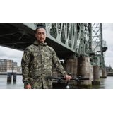 AGU - Motion Rain Parka - Regenjas - Blauw - Gerecycled Polyester
