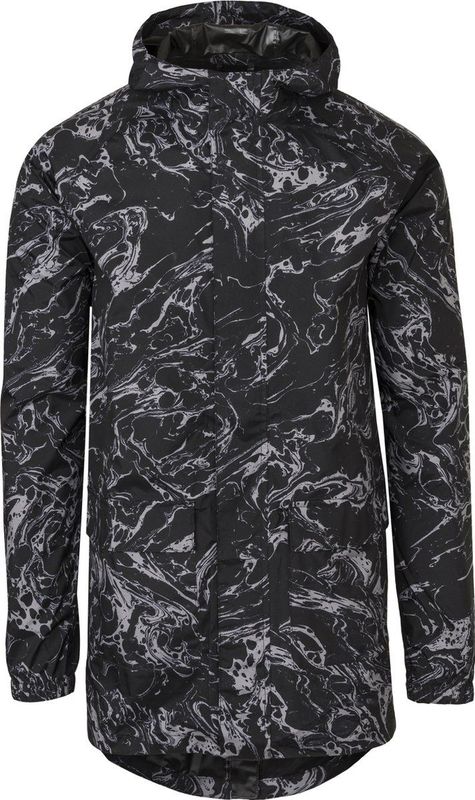 AGU - Motion Rain Parka - Regenjas - Blauw - Gerecycled Polyester