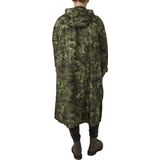 AGU Motion Poncho Regenponcho Urban Outdoor Forest Print - Unisex - XS / S
