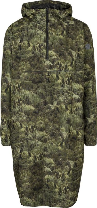 AGU Motion Poncho Regenponcho Urban Outdoor Forest Print - Unisex - XS / S