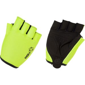Fietshandschoen AGU Gel Gloves Essential Hi Vis Neon Yellow-XS