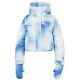 Goldbergh - Ciel Bleu - Ski Jas - Denim Print - 100% Gerecycled Polyester