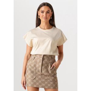Beaumont Frances Top Tops & T-shirts Dames - Shirt - Creme - Maat L