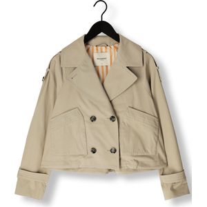 Beaumont Gracy Short Trench - maat 36 Trench coat Groen