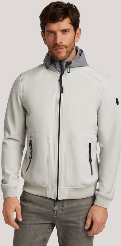 RESET Catania - Heren Korte Jas - Dubbelgekleurde Softshell - Kleur: Niet Gespecificeerd - Met Afneembare Capuchon