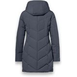 District Dames jas blauw (Maat: 38) - Effen