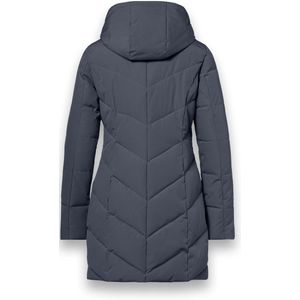 District Dames jas blauw (Maat: 38) - Effen