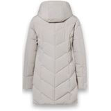District - Zodiac - Dames Donsjack - Beige - Met Capuchon