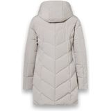 District - Zodiac - Dames Donsjack - Beige - Met Capuchon