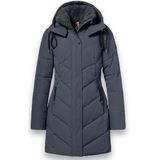 District - Zodiac - Dames Donsjack - Beige - Met Capuchon