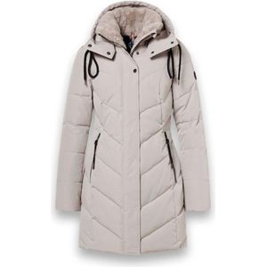 District - LM10630253 - Damesjas - Neutraal - Met Afneembare Capuchon