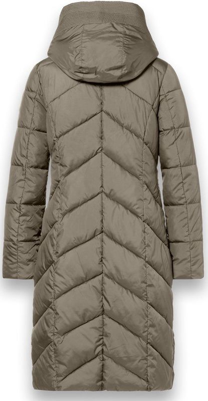 District - Arosa - Gewatteerde Jas - Groen - Dames