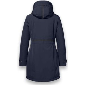 Sherpa spijkerjas voor dames, met sherpa imitatiebont gevoerde denim