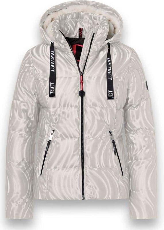 District - Alpine - Gewatteerde Jas - Beige - Dames