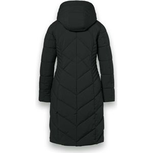 District - Corvara - Winterjas - Deep Lake - Dames - Lange Getailleerde Jas