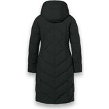 District - Corvara - Winterjas - Deep Lake - Dames - Lange Getailleerde Jas