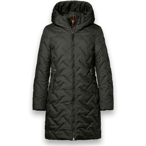 District - SALT LAKE CITY - Damesjas - Dark Olive - Waterafstotend