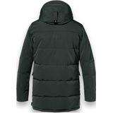 WEST - Deep Forest - Lange Jas - Hoogwaardig Technisch Polyester - Afneembare Capuchon