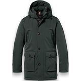 WEST - Deep Forest - Lange Jas - Hoogwaardig Technisch Polyester - Afneembare Capuchon