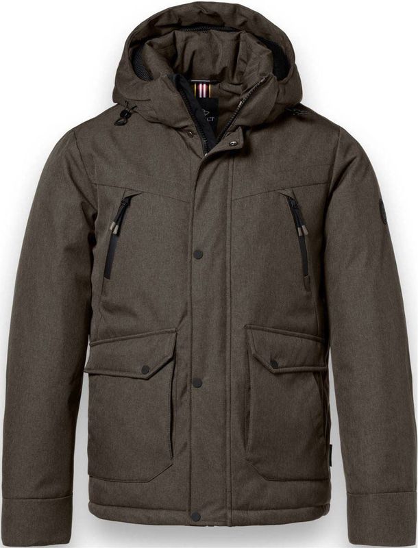 District - WEDGE - Winterjas - Olijfgroen - Heren