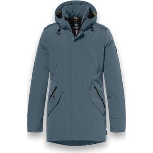 WINTER - Steel Blue - Parka - Hoogwaardig Technisch Polyester - Sportieve Look