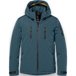 WEDGE - Steel Blue - Leren Jas - Sportief - Modern Design