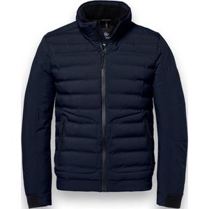 WORLD - Korte Bomberjack - Navy - Hoogwaardig Technisch Polyester