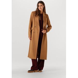 Beaumont - Tiffany Long Coat - Trenchcoat - Bruin - Wol