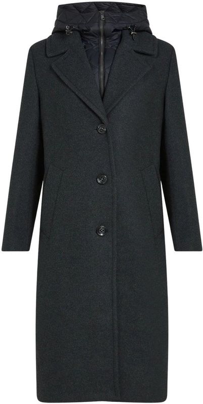 Beaumont - Cameron Coat - Gewatteerde Jas - Zwart
