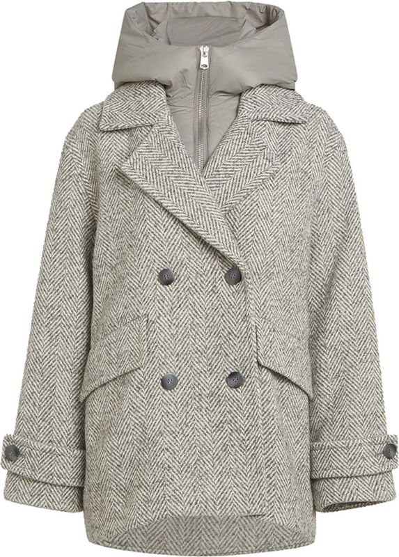 Beaumont - Avril Short Coat - Trenchcoat - Soft Grey