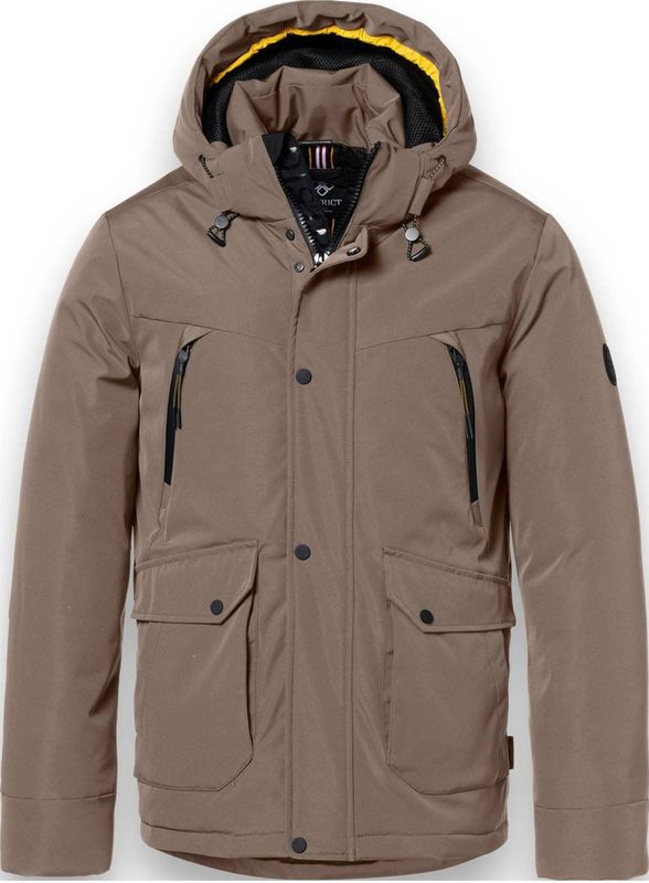 WOLF - Dark Taupe - Jas - Sportief - Technisch Polyester