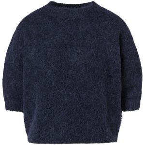 Beaumont - Pennelope - Pullover - Night Blue - Dames - Korte Mouwen - Alpaca Mix