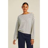 Beaumont - Top Robby - Wit - Dames Top - Lange Mouwen - Cropped Fit