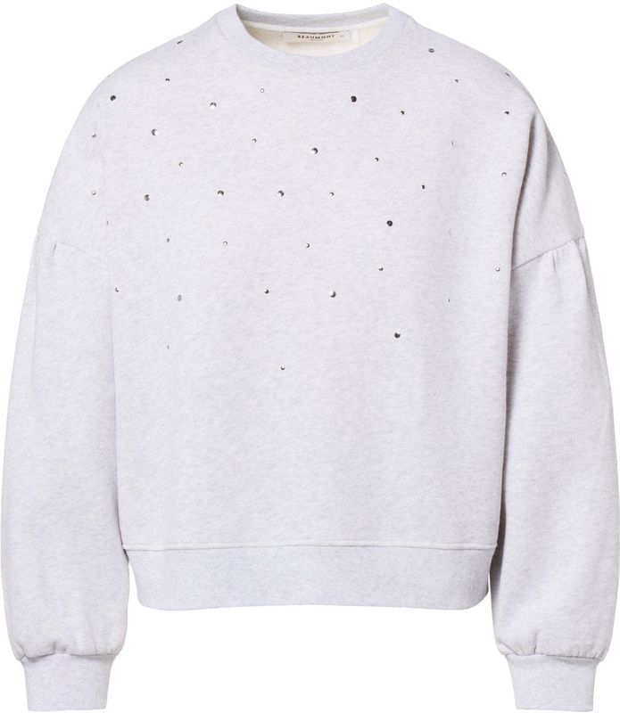 Beaumont - Sweater - Lichtgrijs