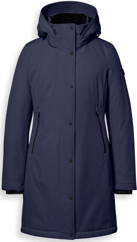 Reset - Dalby - Damesjas - Donkerblauw - Lange Rechthoekige Pasvorm