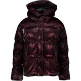 RESET - Airi - Dames Winterjas - Korte Puffer - Glanzende Stof - Imitatie Dons