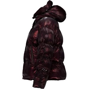 RESET - Airi - Dames Winterjas - Korte Puffer - Glanzende Stof - Imitatie Dons