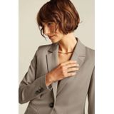 Beaumont - Petit Blazer - Bruin - Small Fit - Jersey Materiaal