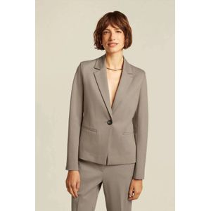 Beaumont - Petit Blazer - Bruin - Small Fit - Jersey Materiaal