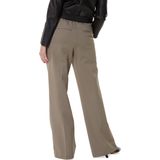 Beaumont - Hope Pants - Broek - Bruin - Mid-wide Flared - Jersey Materiaal