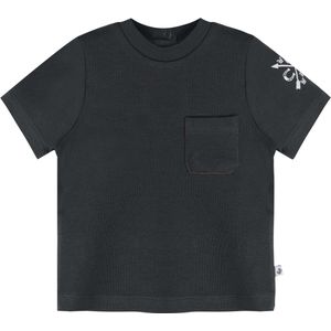 Ducky Beau Shortsleeve Antraciet - Baby Shirt - Grijs - Jongens - Maat: 50